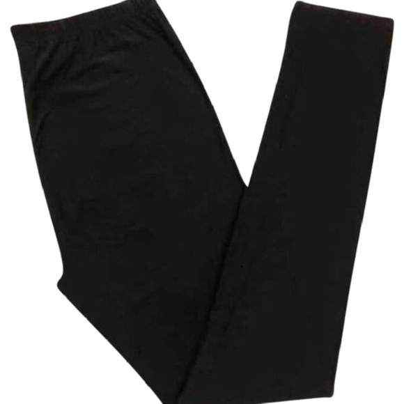RE-STOCK! Black Fleece Lined High Waisted Leggings - Picture 3 of 3